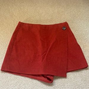 Corduroy skort- size sm